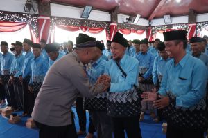 Polres Sampang Laksanakan Pengamanan Pembekalan Calon Jamaah Haji Kabupaten Tahun 2026