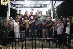 Polres Magetan Maksimalkan Satkamling, Ronda Malam Jaga Lingkungan