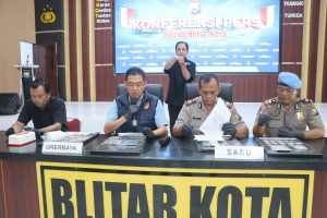Polres Blitar Kota Ungkap Kasus Narkoba 14 Tersangka Diamankan