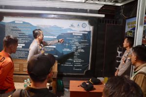 Polres Magetan Siaga 24 Jam di Cemoro Sewu, Antisipasi Rembetan Karhutla Tawangmangu