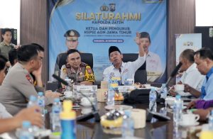 Perkuat Sinergi, Kapolda Jatim Gelar Silaturahmi dengan DPD KSPSI AGN Jawa Timur